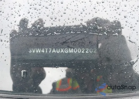 2016 Volkswagen Golf Gti Autobahn 4-Door z USA, uszkodzony, nr VIN 3VW4T7AUXGM002202